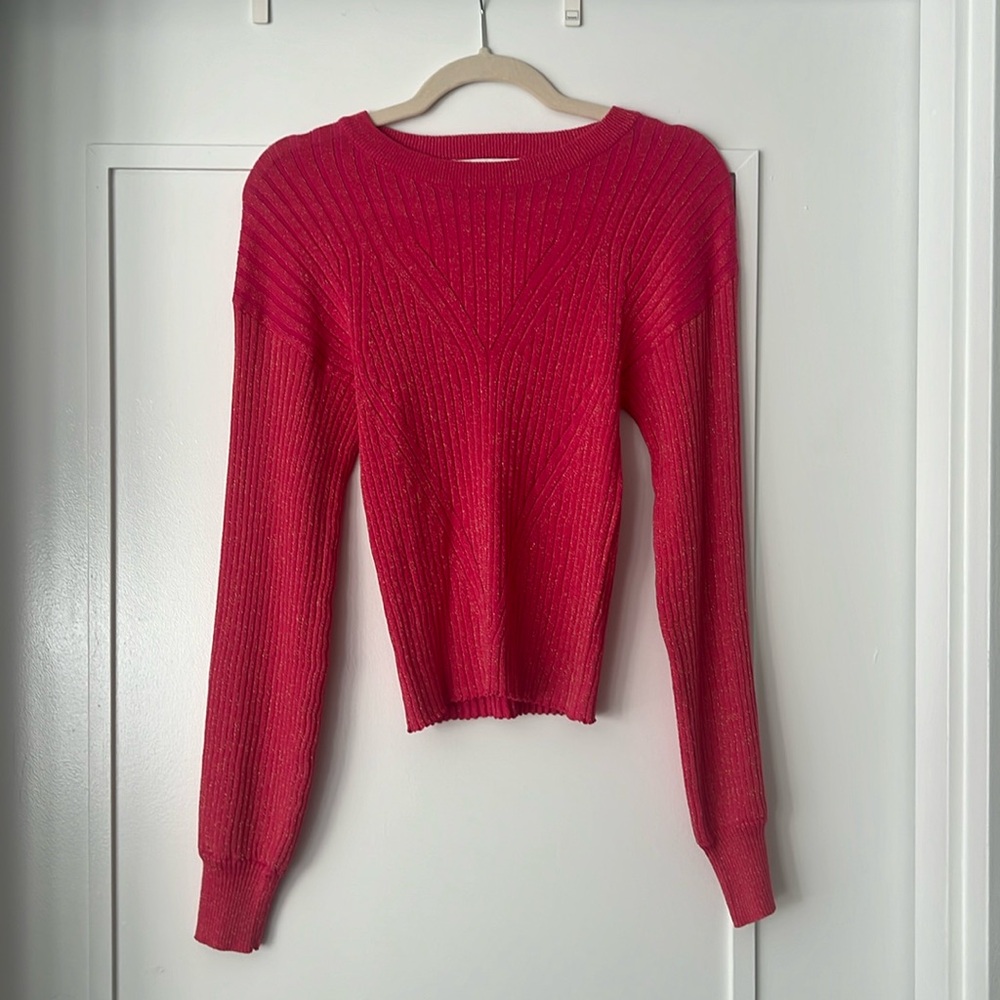 Pink More to Come Sweater (Revolve)